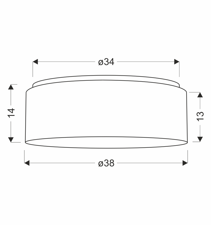 Lampa podłogowa FIANA czarna 1x40W E27 z abażurem sosnowym i czarnym nowoczesna stojąca lampa do salonu sypialni biura elegancki design - obrazek 3