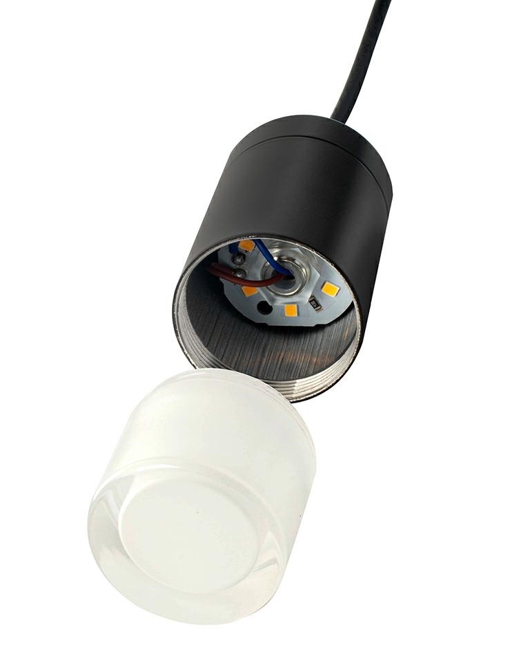 Lampa wisząca FLUSSO 43 GRANDE czarne - obrazek 10