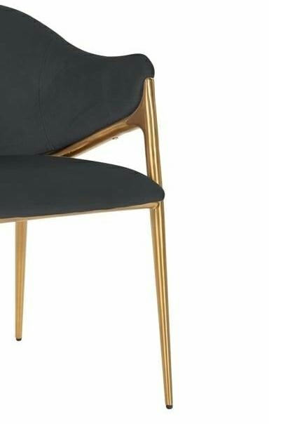 RICHMOND krzesło GWEN czarne - trudnopalne - obrazek 3