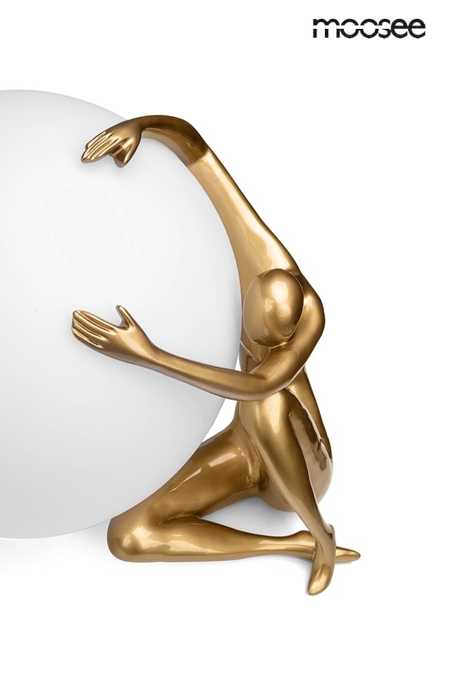 MOOSEE lampa stołowa UOMO 50 złota - obrazek 5