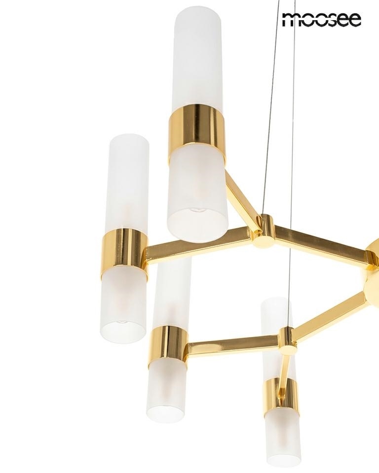 MOOSEE lampa wisząca TUBS 18 złota - obrazek 5