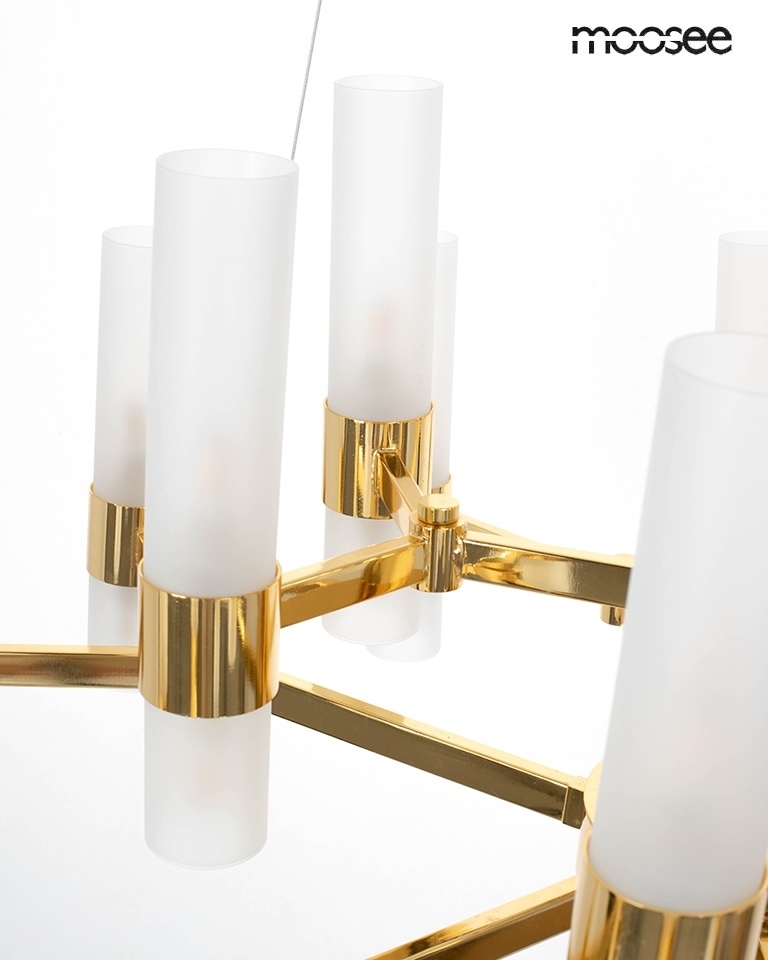 MOOSEE lampa wisząca TUBS 18 złota - obrazek 9