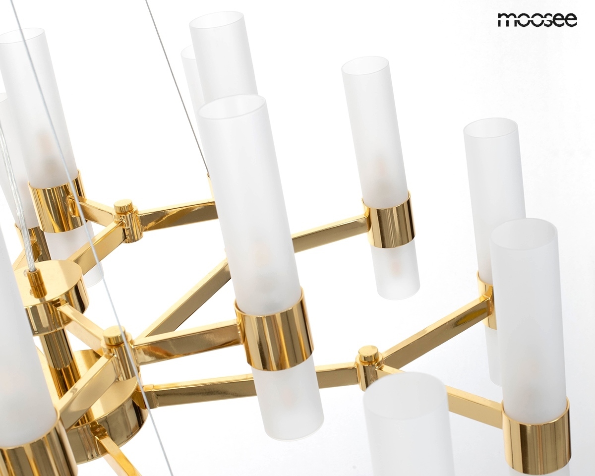 MOOSEE lampa wisząca TUBS 18 złota - obrazek 10