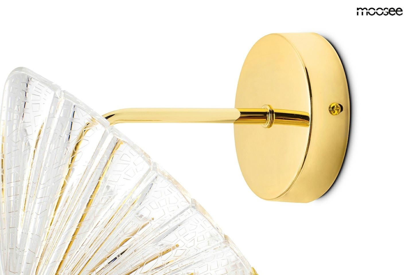 MOOSEE lampa ścienna BUTTERFLY S złota - obrazek 5