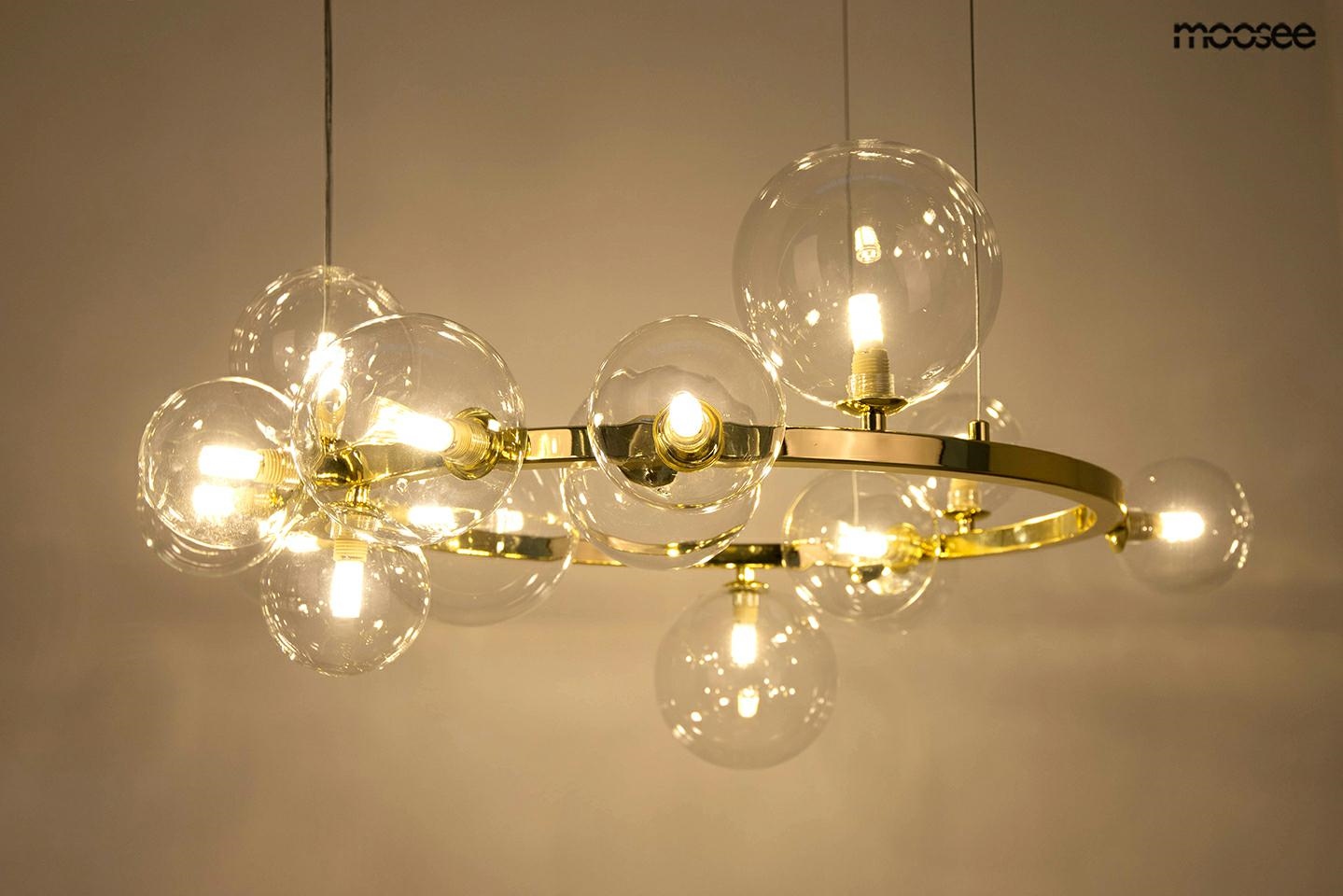 MOOSEE lampa wisząca ALURE 85 złota - obrazek 3