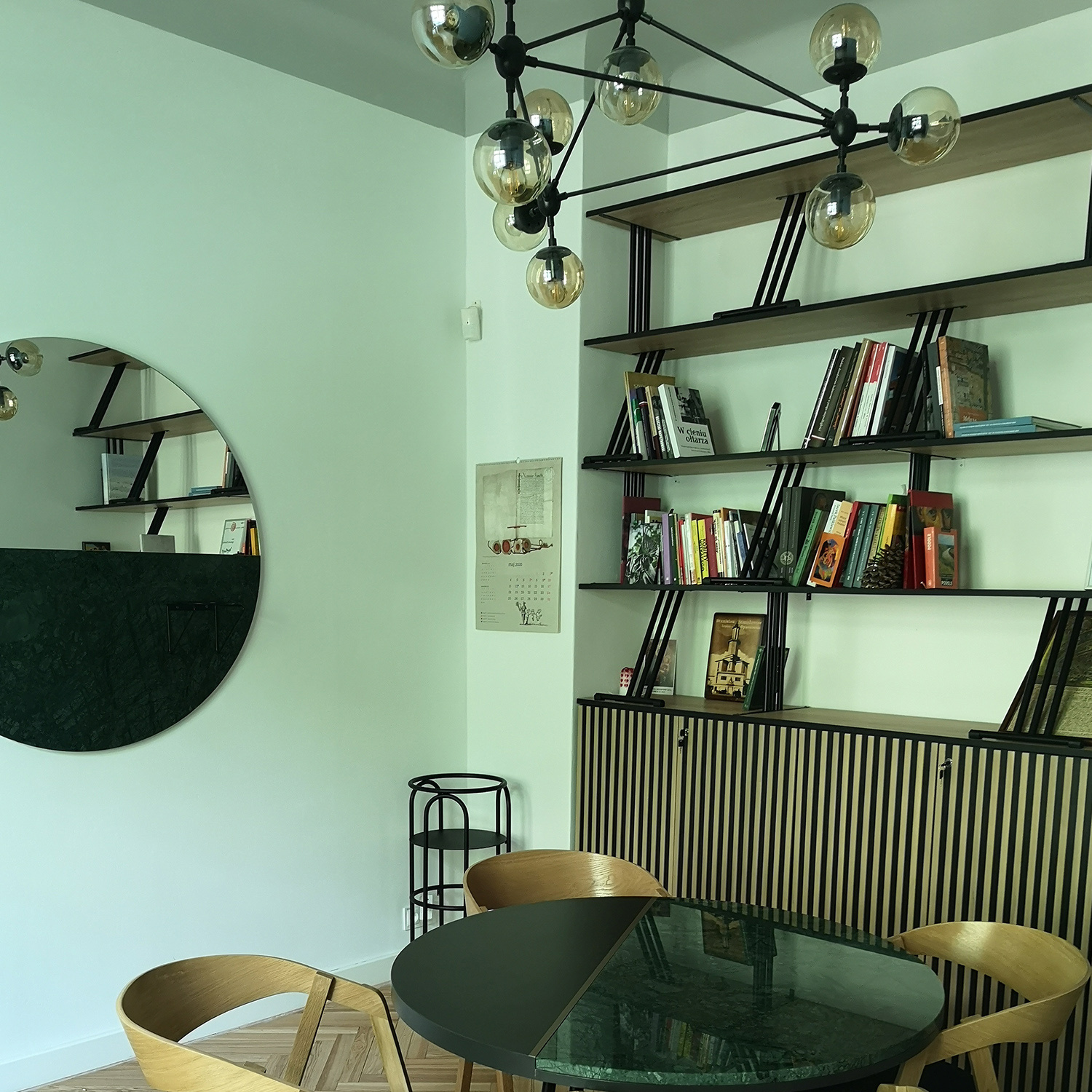 Lampa wisząca ASTRIFERO-10 bursztynowo czarna 90 cm - obrazek 11