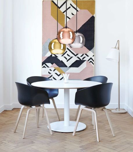 Lampa wisząca MIRROR GLOW - S miedziana 25 cm - obrazek 3