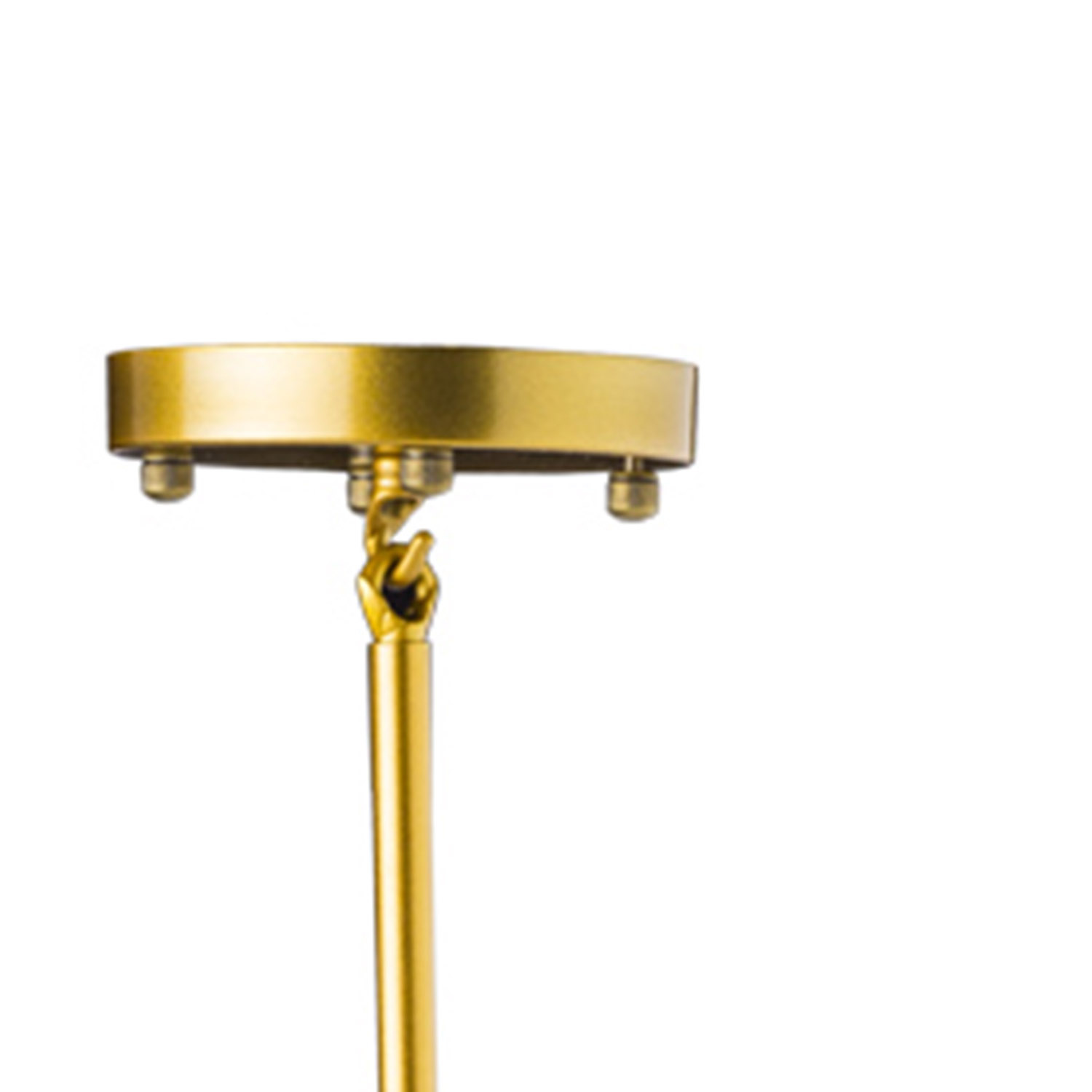 Lampa wisząca MODERN ORCHID-6 złoto szara 130 cm - obrazek 8