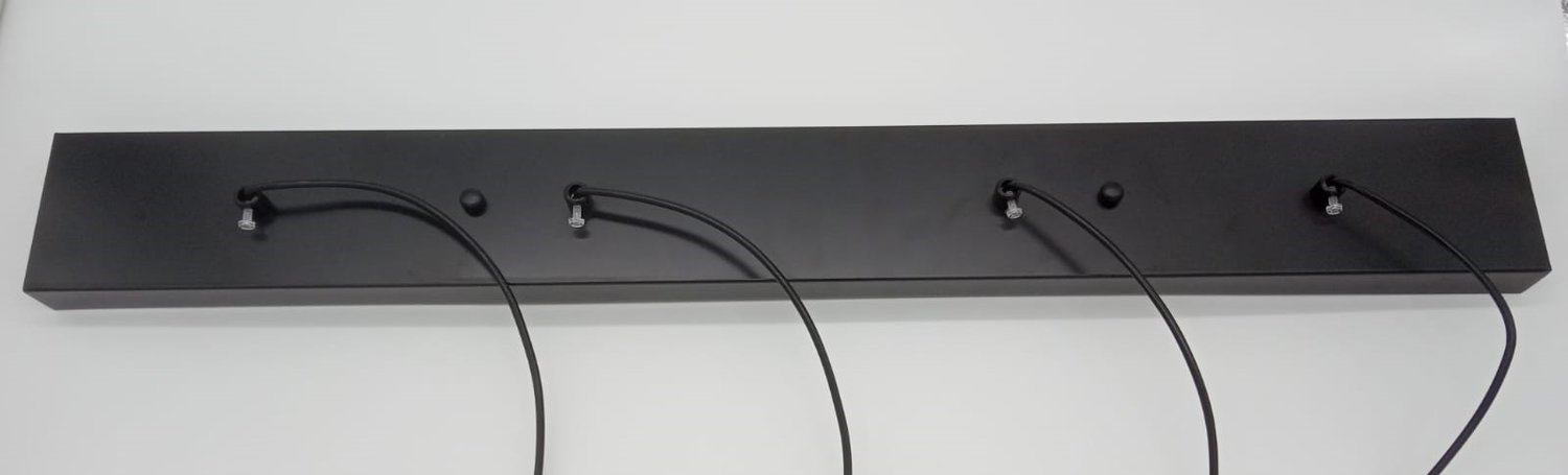 Lampa wisząca LINEA-4 LONG czarna 70 cm - obrazek 8