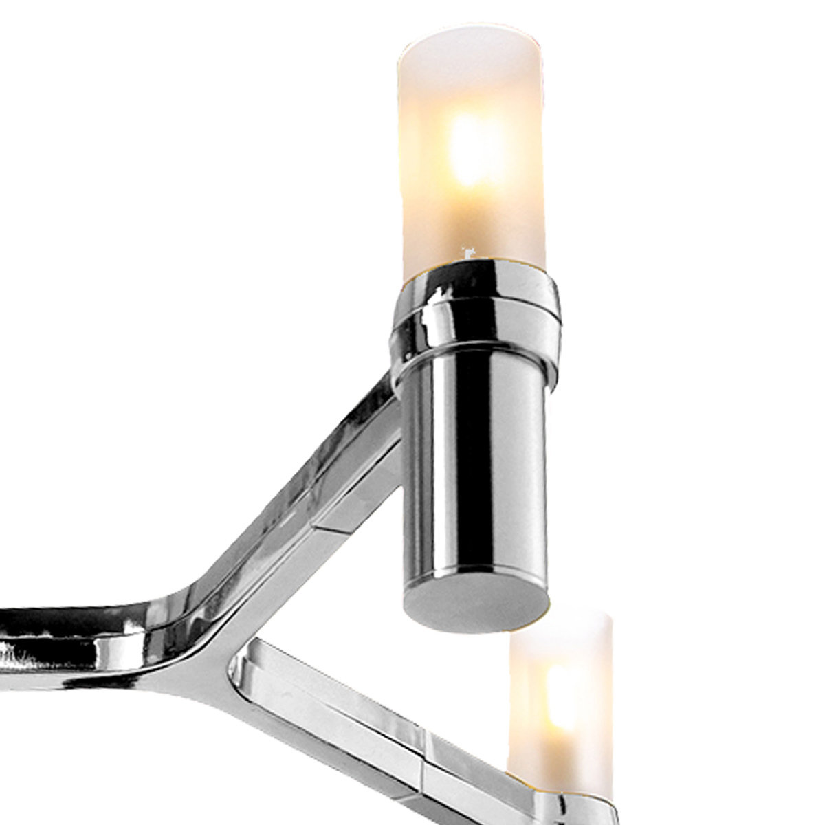 Lampa wisząca CANDLES-12B chrom 106 cm - obrazek 4