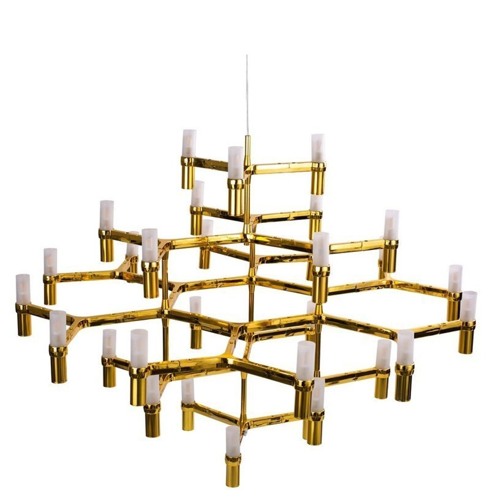 Lampa wisząca CANDLES-30 złota 120 cm - obrazek 4