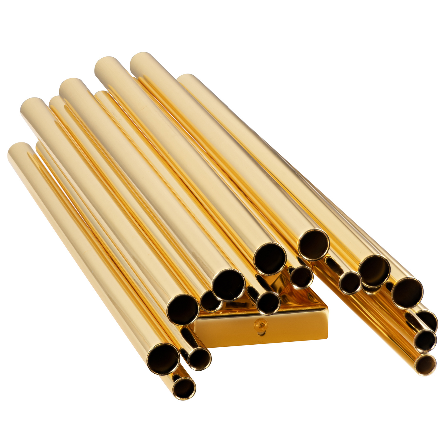 Lampa ścienna TUBO GOLD złota 50 cm - obrazek 3