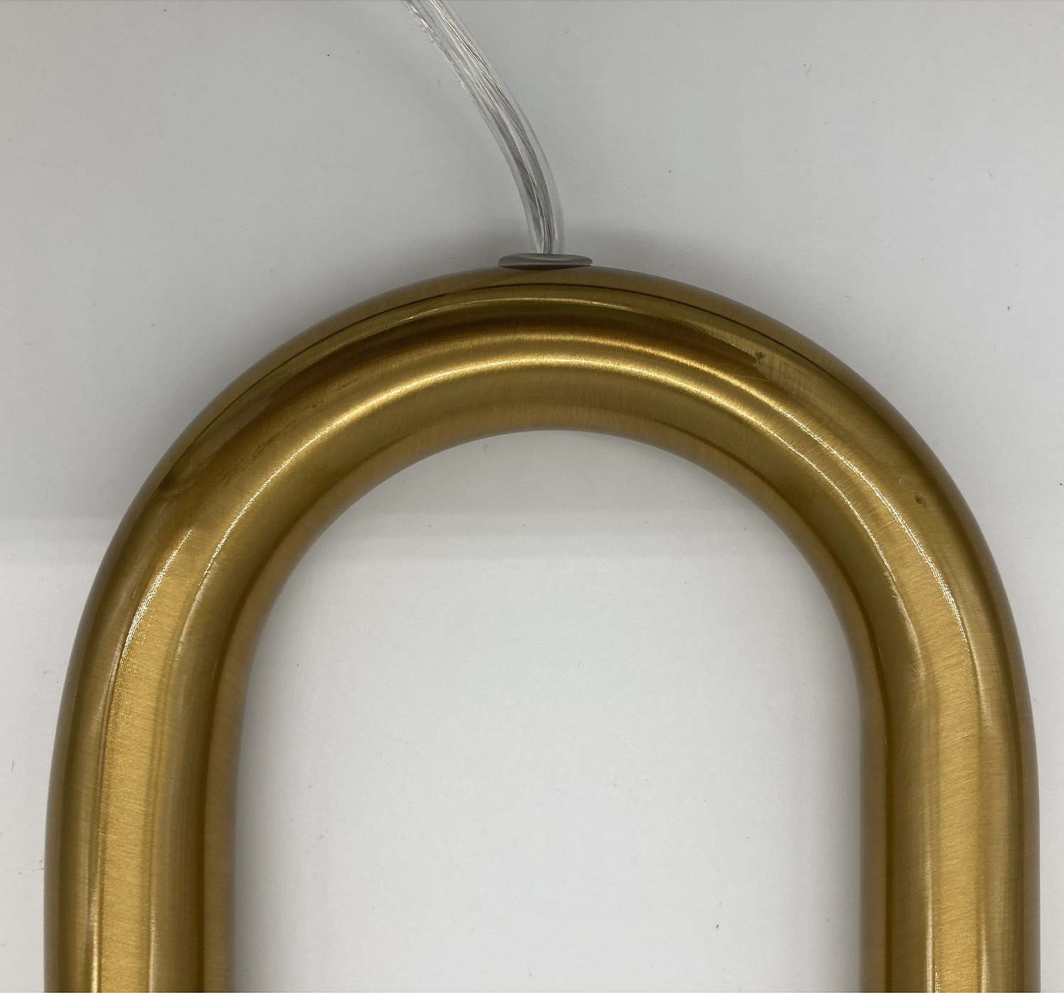 Lampa wisząca U-SHAPE mosiądz 60 cm - obrazek 5