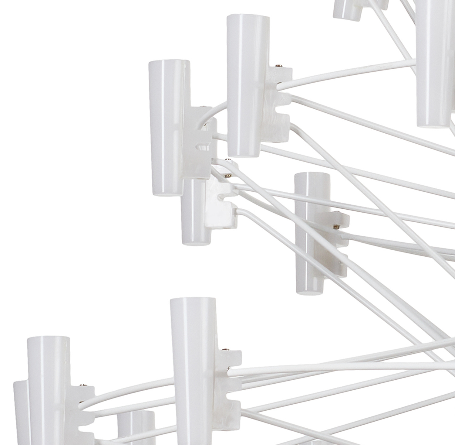 Lampa wisząca MADAME L biała 100 cm - obrazek 7