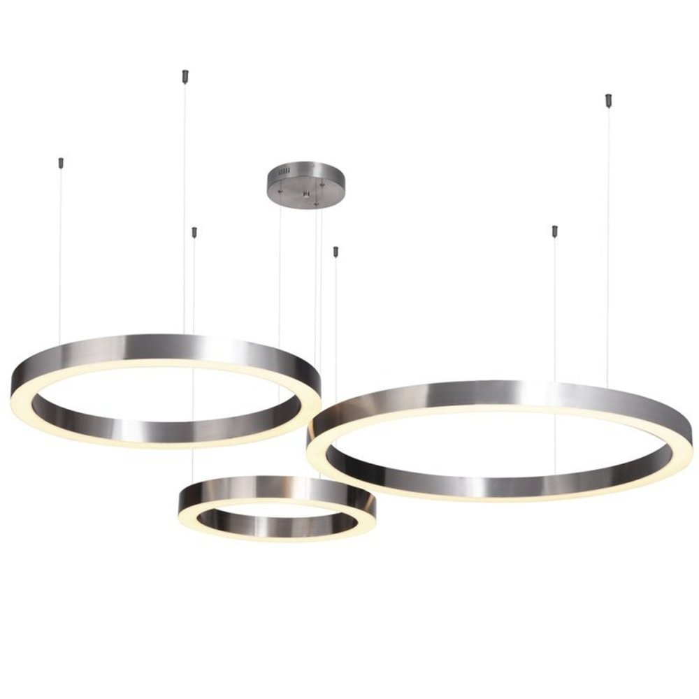 Lampa wisząca CIRCLE 80 LED nikiel szczotkowany 80 cm - obrazek 5