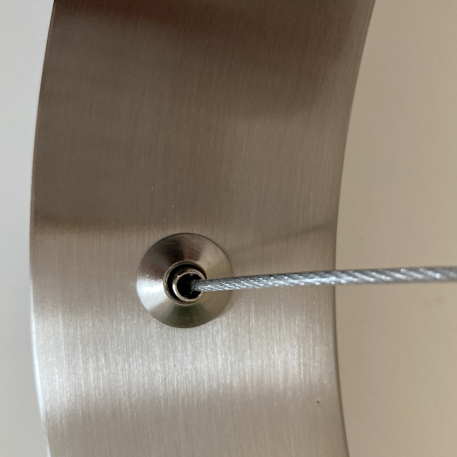 Lampa wisząca CIRCLE 120 LED nikiel szczotkowany 120 cm - obrazek 8