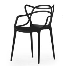 Krzesło LION czarne nowoczesne