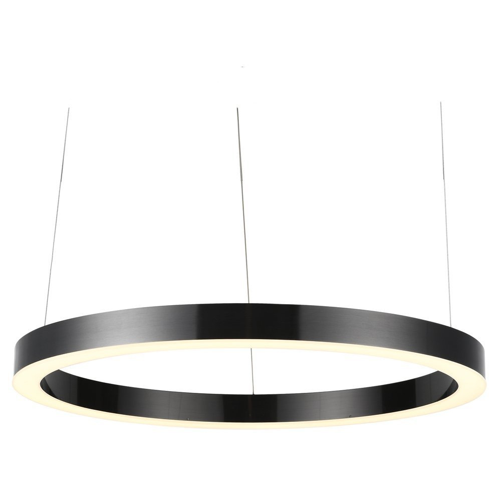 Lampa wisząca CIRCLE 100 LED tytanowa 100 cm - obrazek 4