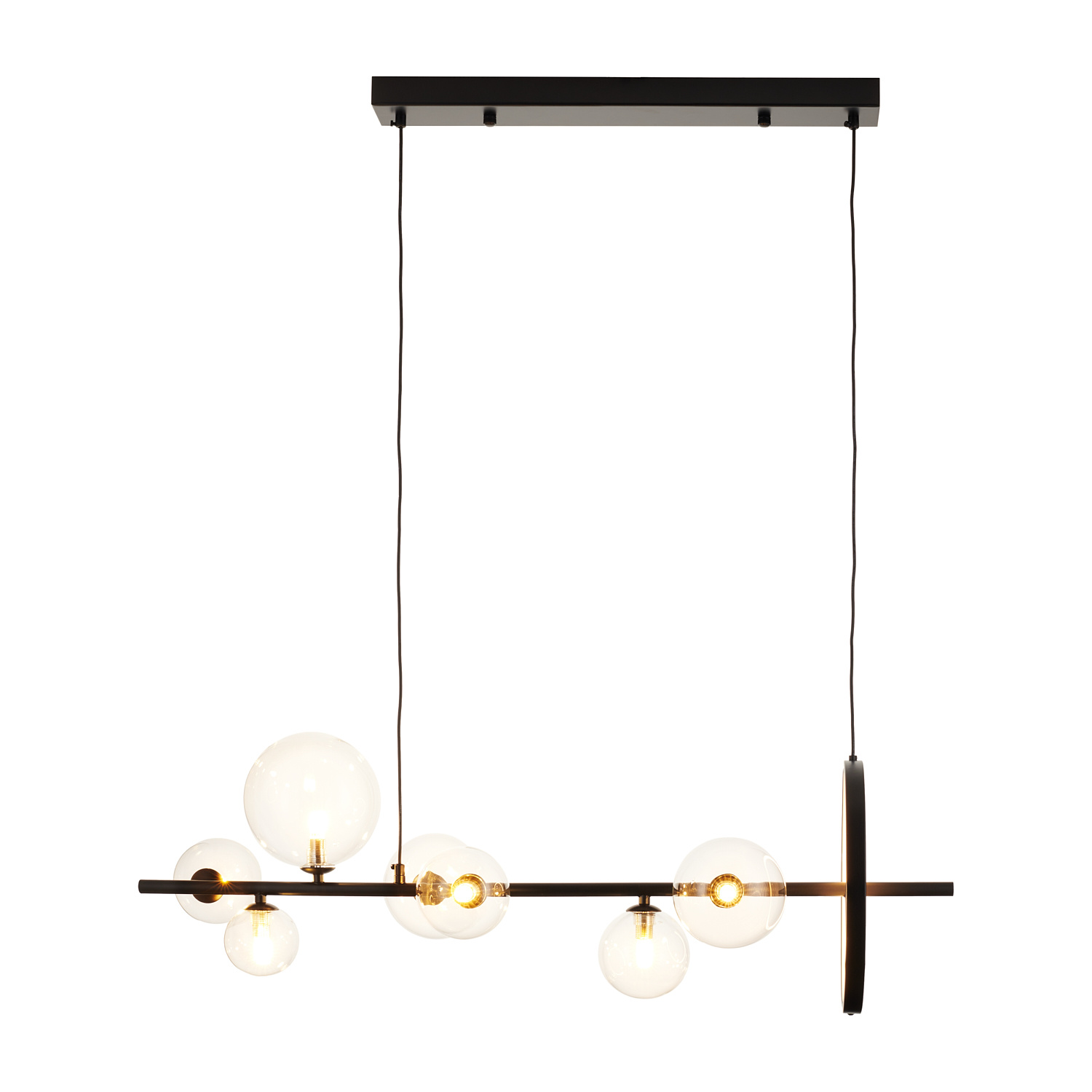 Lampa wisząca ORION LONG-90 czarna 90 cm - obrazek 6