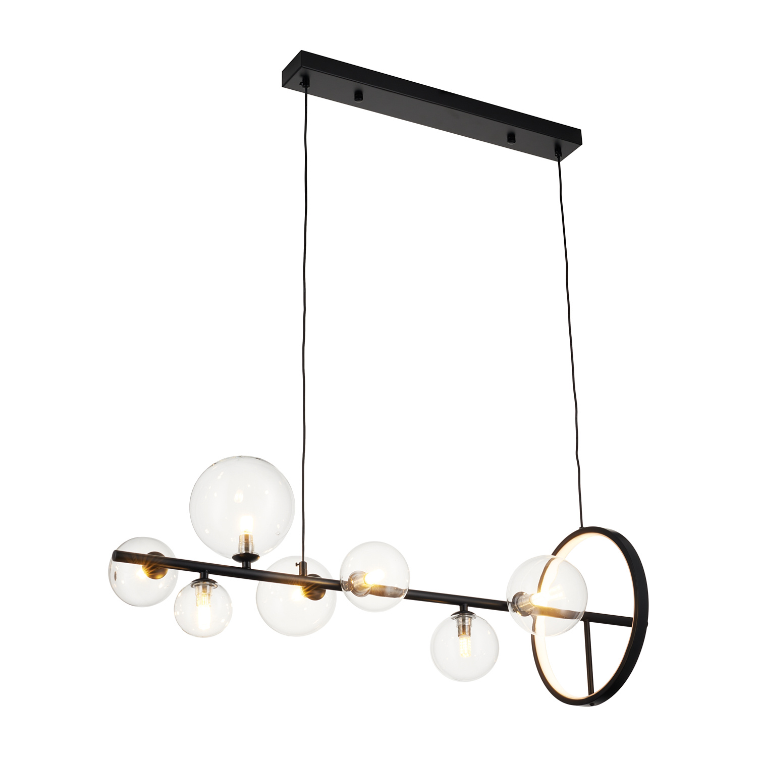 Lampa wisząca ORION LONG-90 czarna 90 cm - obrazek 7