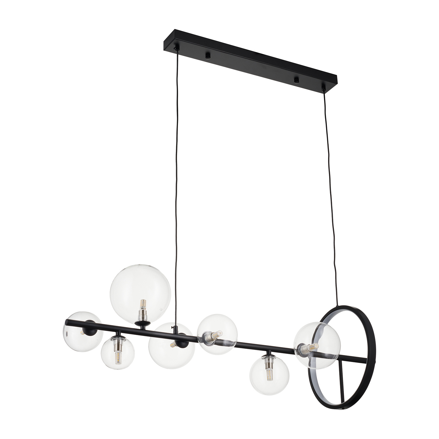 Lampa wisząca ORION LONG-90 czarna 90 cm - obrazek 8