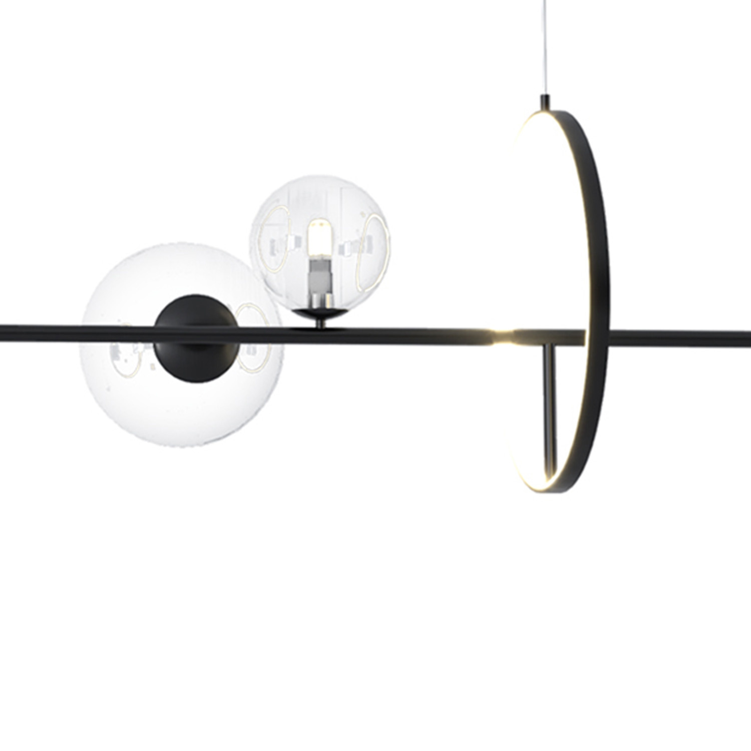Lampa wisząca ORION LONG-90 czarna 90 cm - obrazek 11