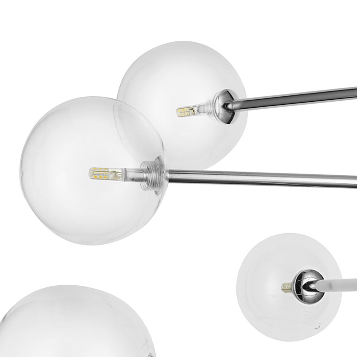 Lampa wisząca SOLA chrom 75 cm - obrazek 6