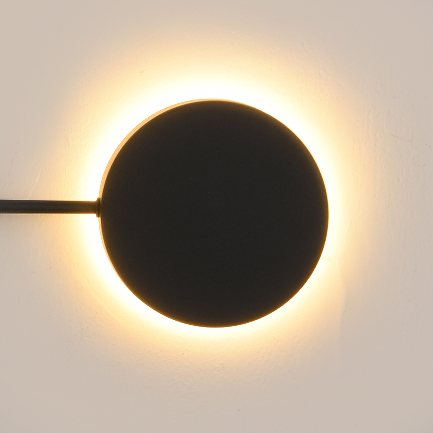 Lampa ścienna CLEX - 4 LED czarna 75 cm - obrazek 7