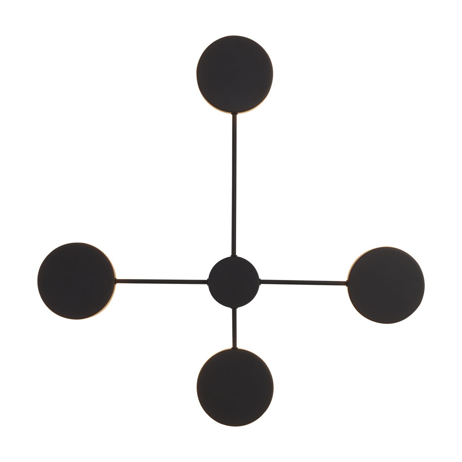 Lampa ścienna CLEX - 4 LED czarna 112 cm - obrazek 5