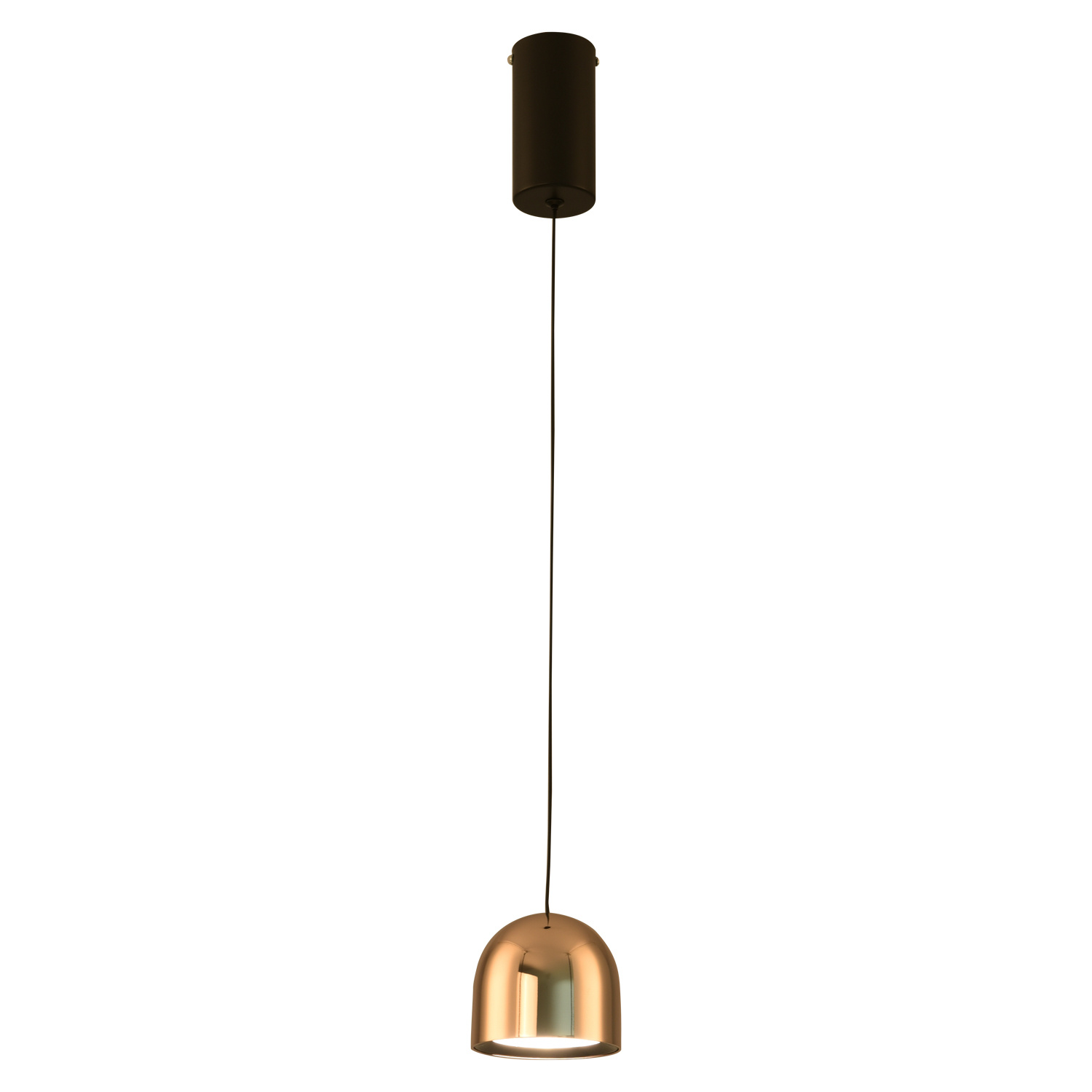 Lampa wisząca PETITE LED 10 cm – kompaktowa złota lampa do wnętrz glamour - obrazek 4