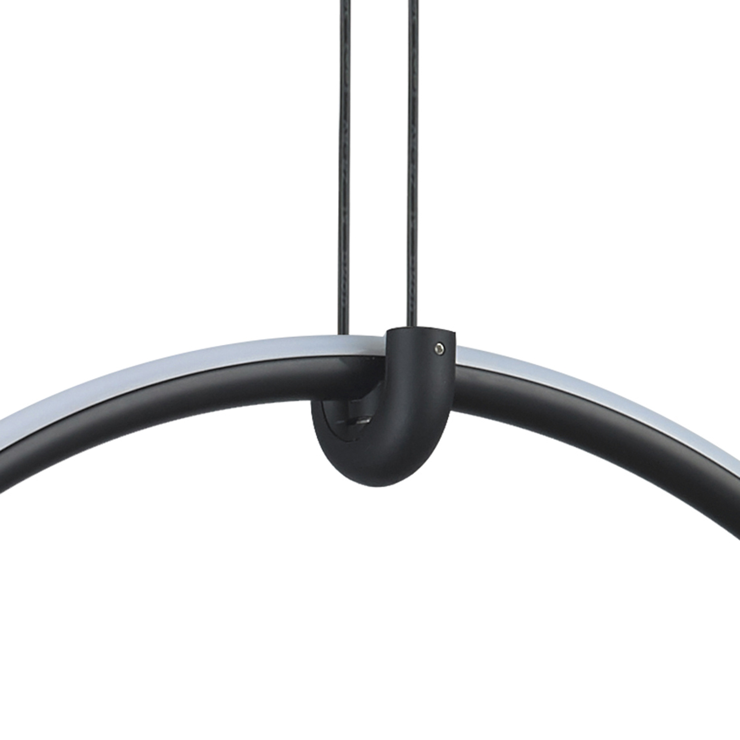 Lampa wisząca COCO 1 LED czarna 40 cm - obrazek 3