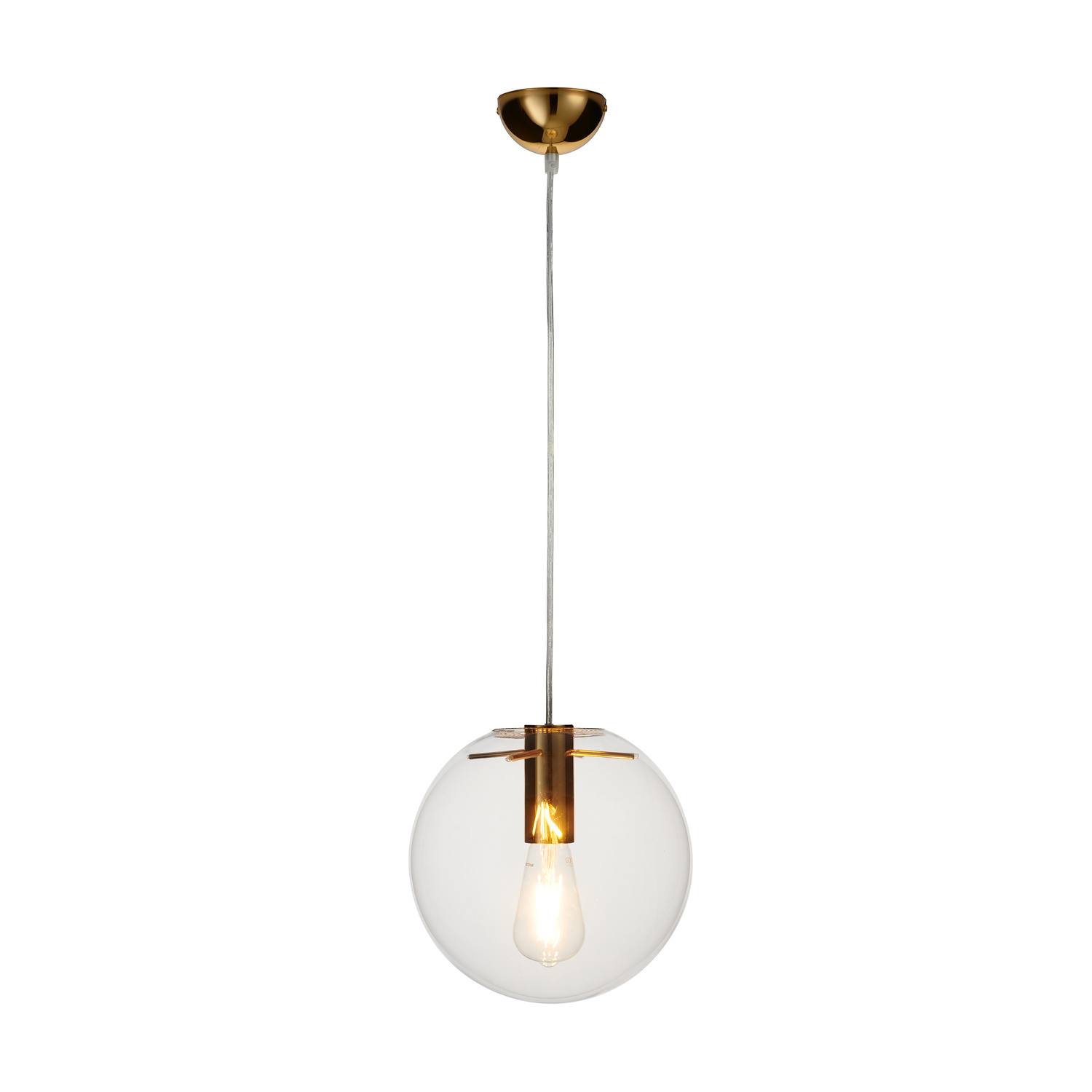 Lampa wisząca TONDA złota 25 cm - obrazek 6