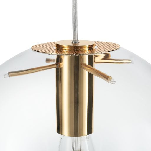 Lampa wisząca TONDA złota 25 cm - obrazek 8