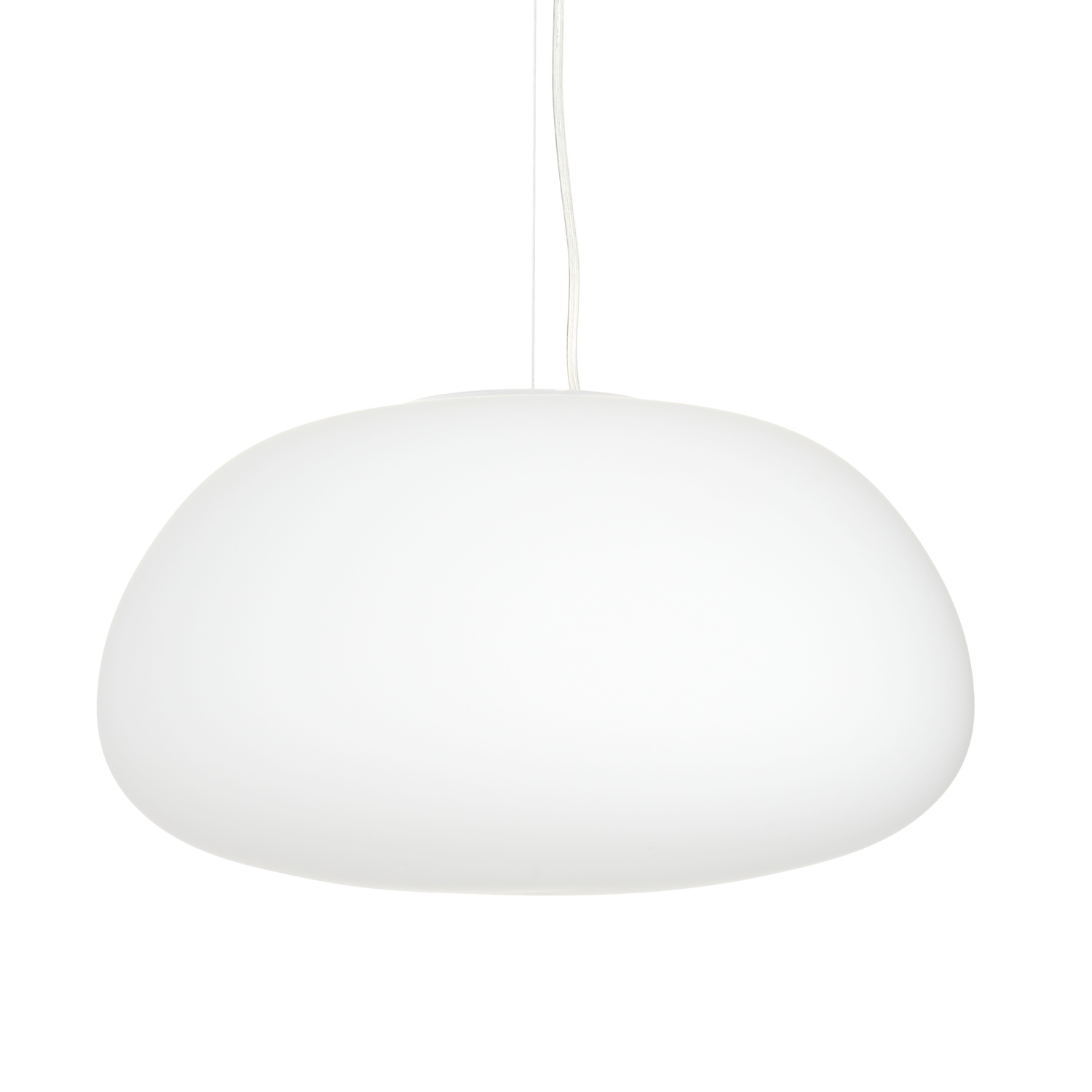 Lampa wisząca LUCIDUM FLAT biała 40 cm - obrazek 3