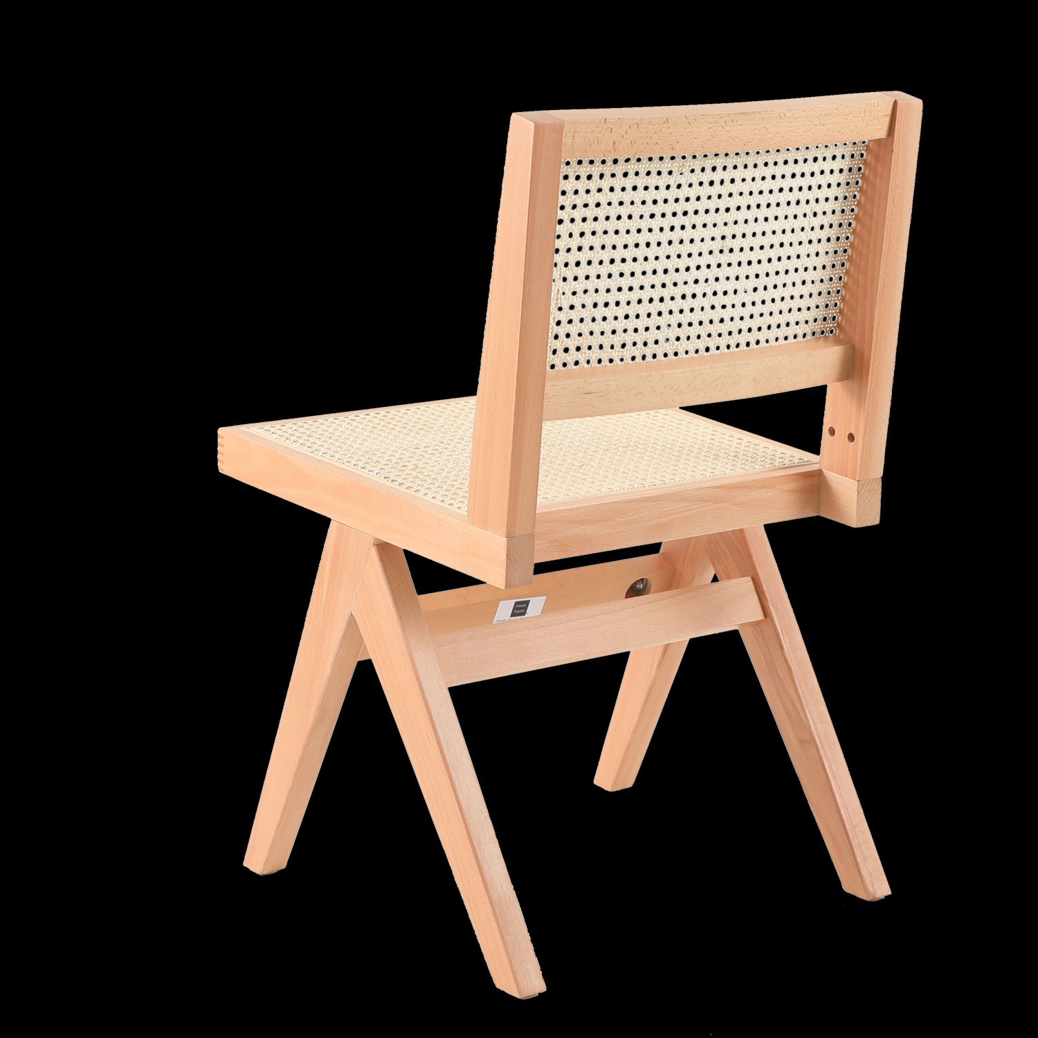 Krzesło BOHO bukowe w kolorze naturalnym - obrazek 7