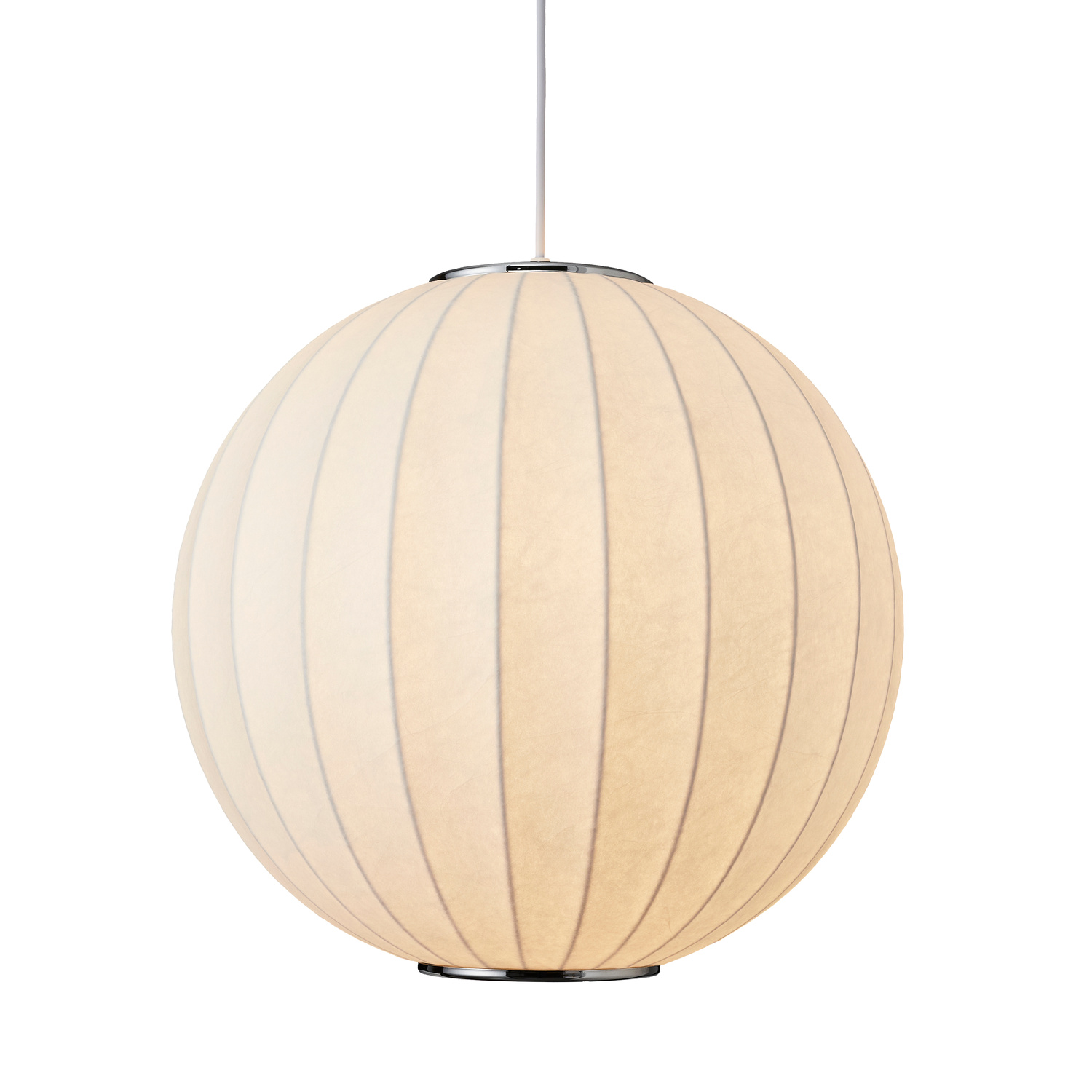 Lampa wisząca SILK biała 30 cm - obrazek 4