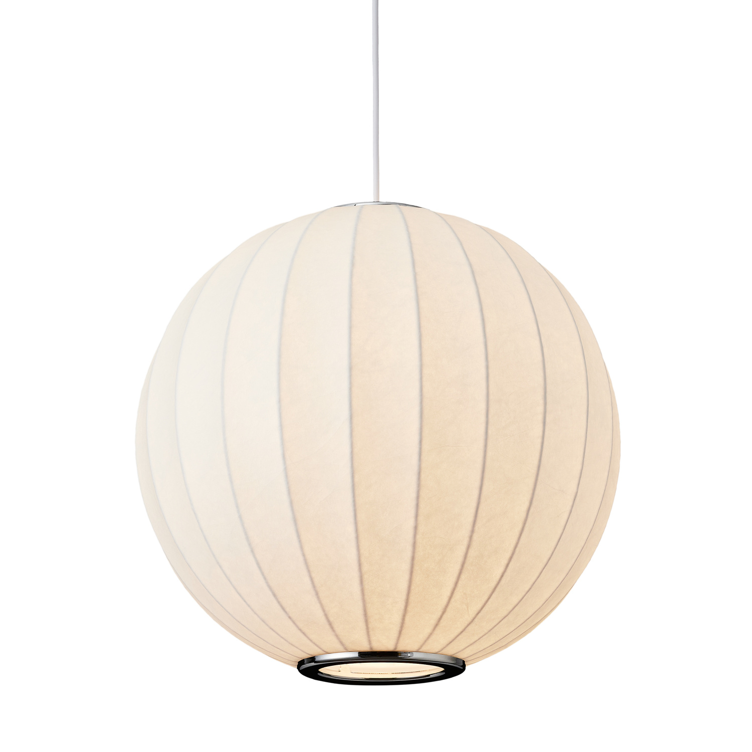 Lampa wisząca SILK biała 30 cm - obrazek 7