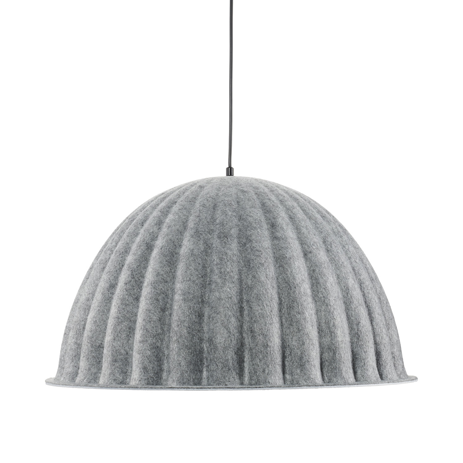 Lampa wisząca FELT filc szary 55 cm - obrazek 11