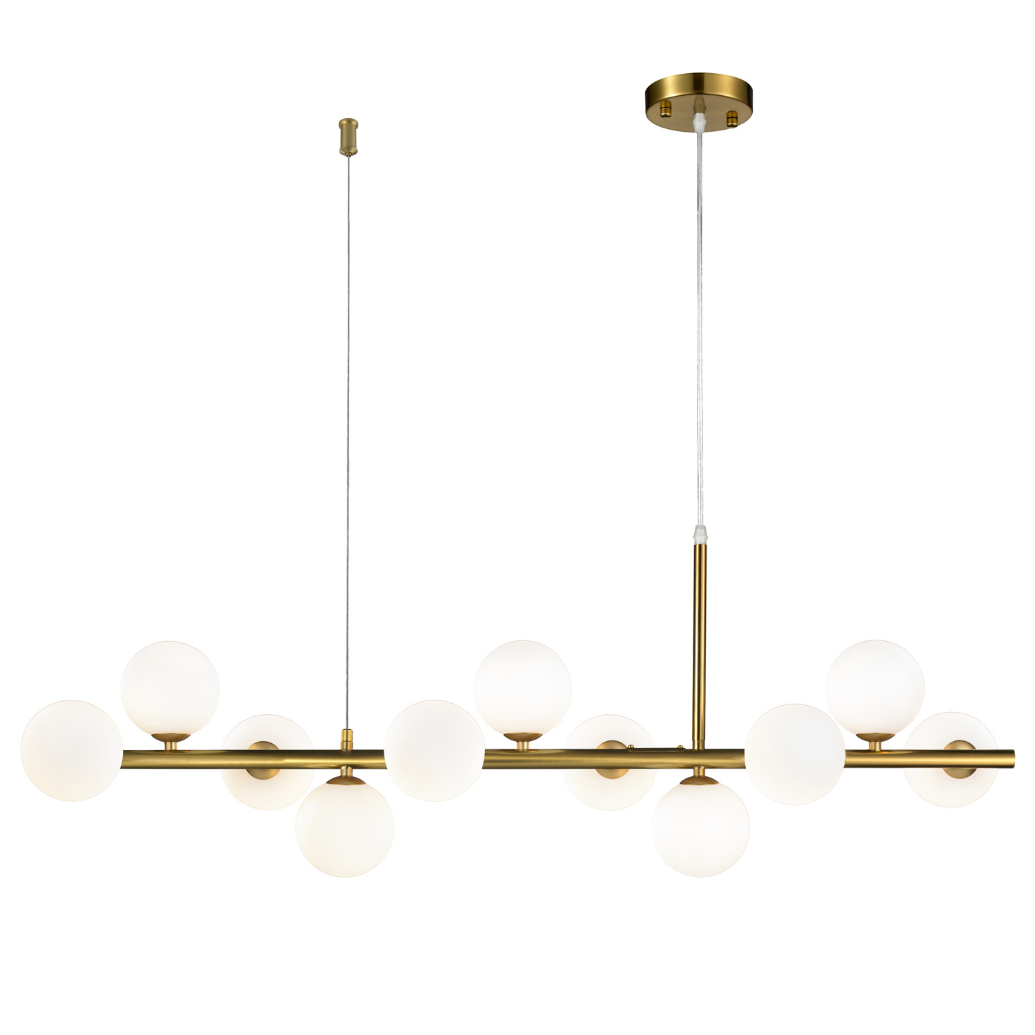Lampa wisząca MINI MOON złota 100 cm - obrazek 3