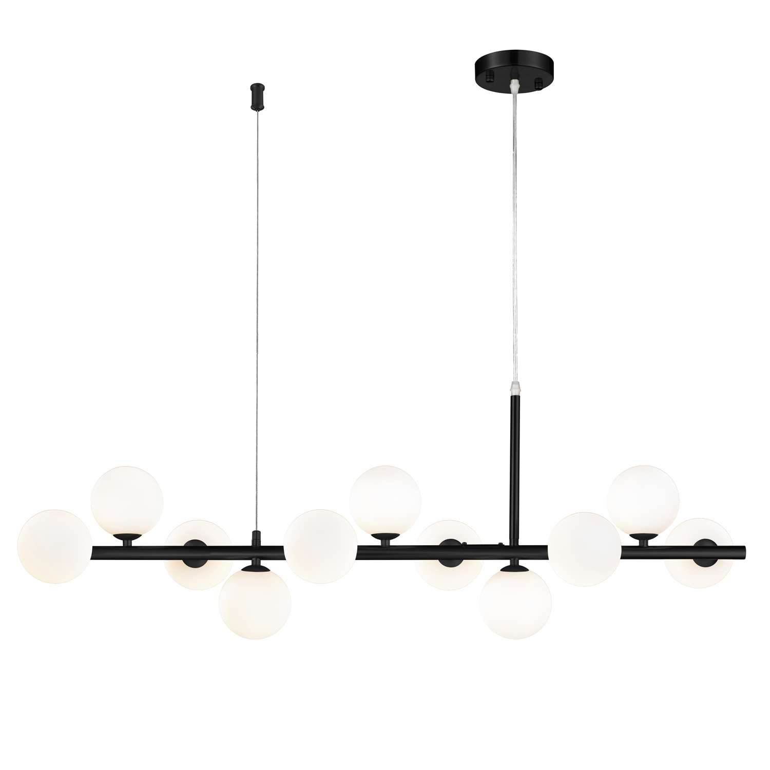 Lampa wisząca MINI MOON czarna 100 cm - obrazek 3