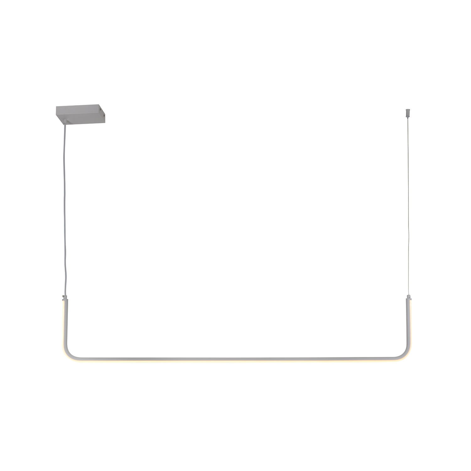 Elegancka lampa wisząca MINIMA-1 LED biała 120 cm regulowana do wnętrz nowoczesnych - obrazek 3