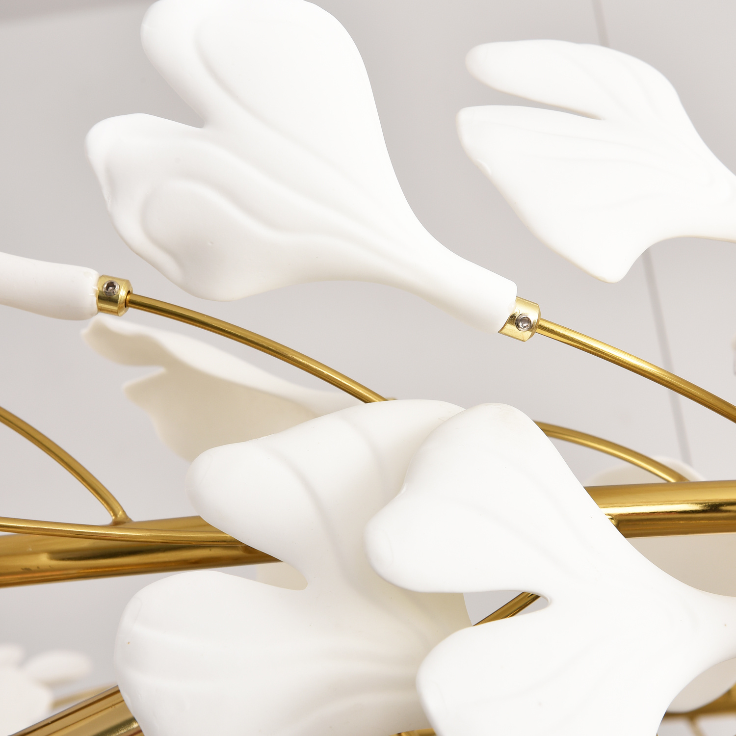 Lampa wisząca BOTANIKA WAVE złoto biała 125 cm - obrazek 9