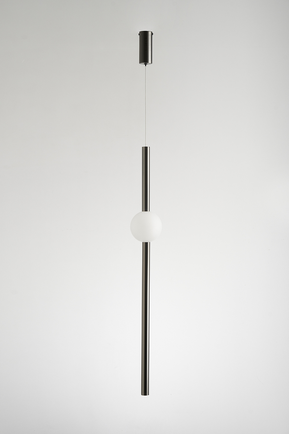 Lampa wisząca O-LINE LED 93 cm czarna - obrazek 3