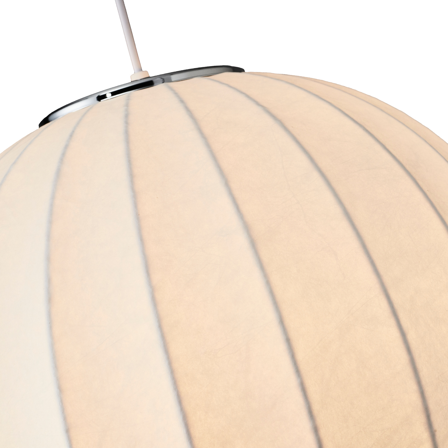 Lampa wisząca SILK biała 40 cm - obrazek 14