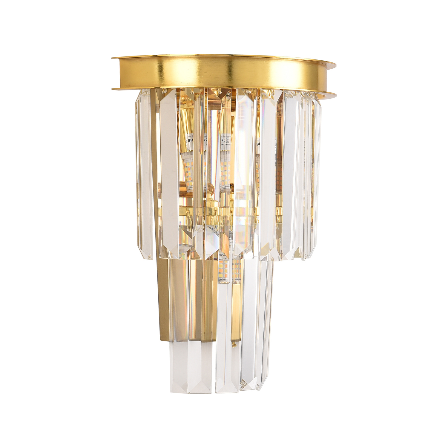 Lampa ścienna SPLENDORE złota 20 cm - obrazek 4