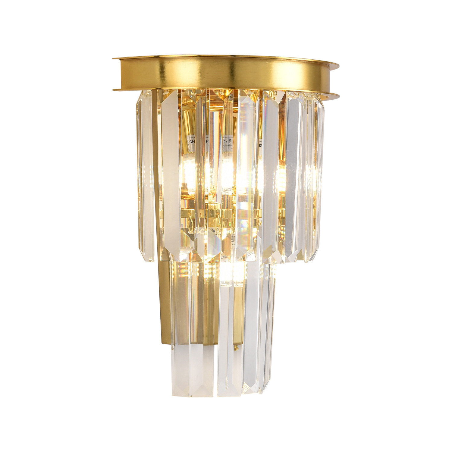 Lampa ścienna SPLENDORE złota 20 cm - obrazek 5