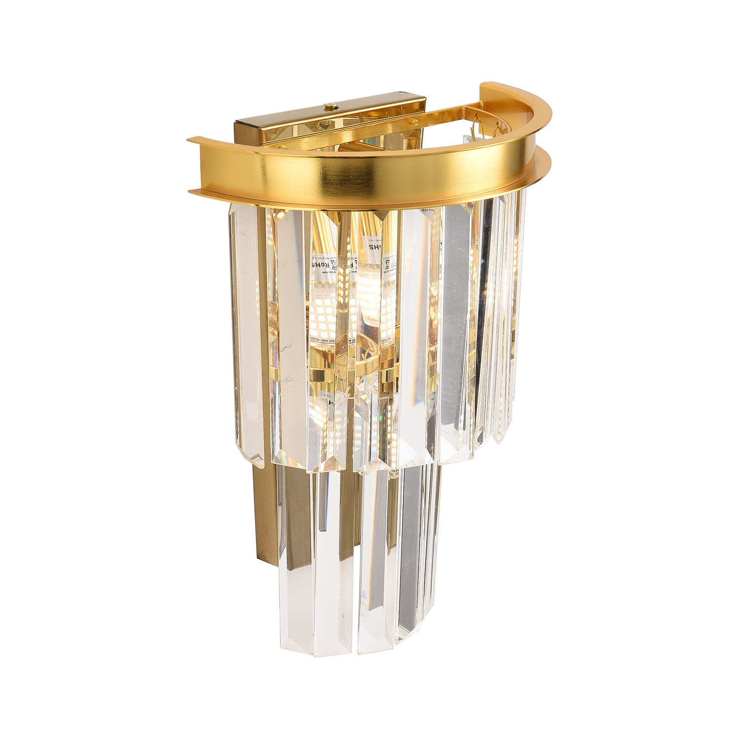 Lampa ścienna SPLENDORE złota 20 cm - obrazek 6