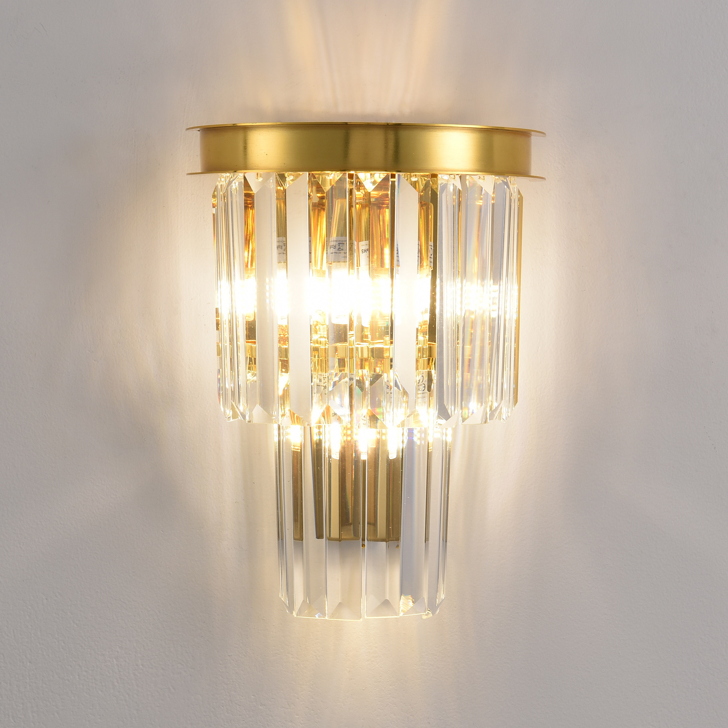 Lampa ścienna SPLENDORE złota 20 cm - obrazek 10