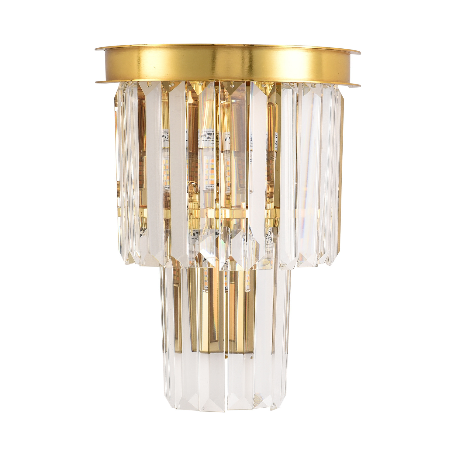 Lampa ścienna SPLENDORE złota 20 cm - obrazek 11