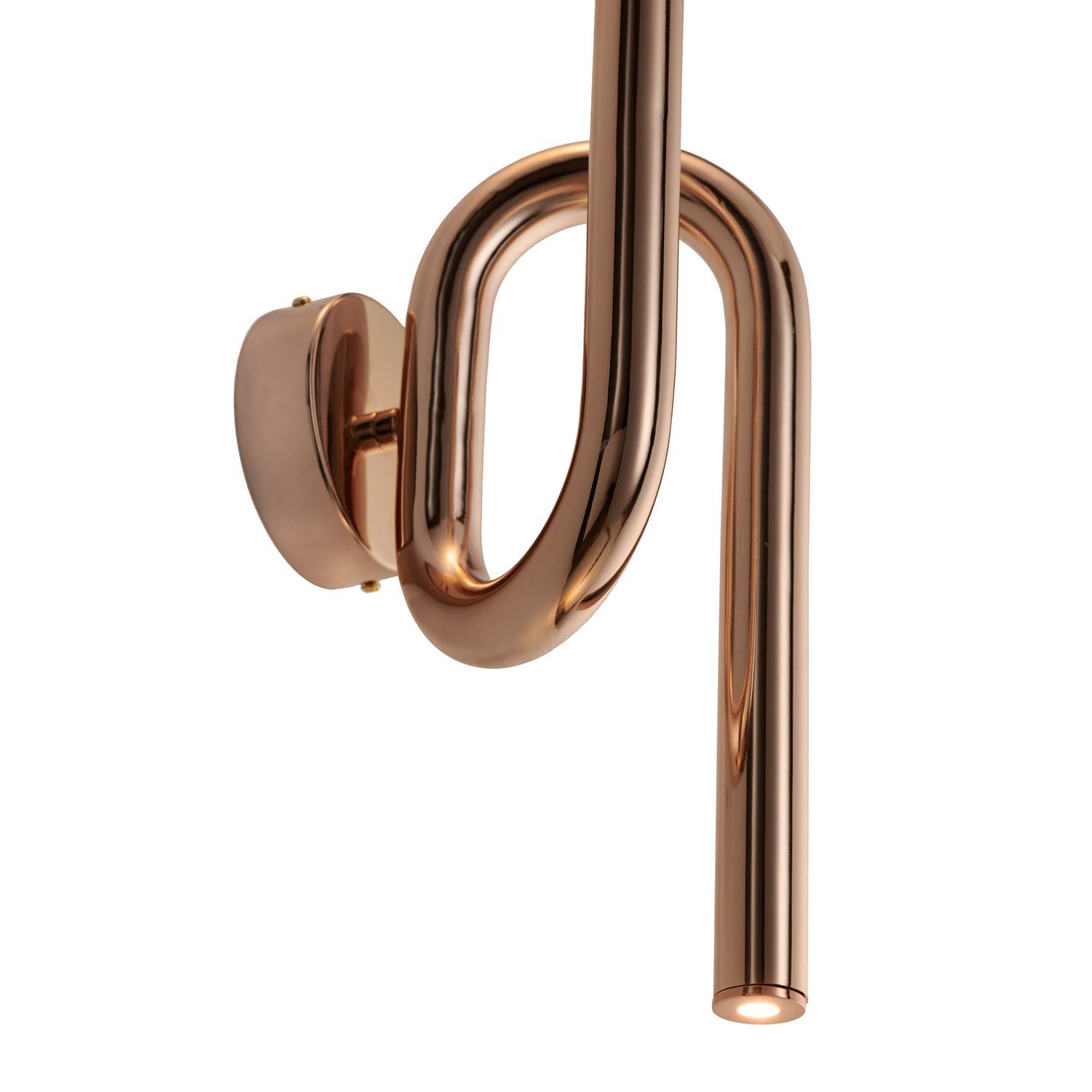 Lampa ścienna MYK LED miedziana 40 cm - obrazek 6